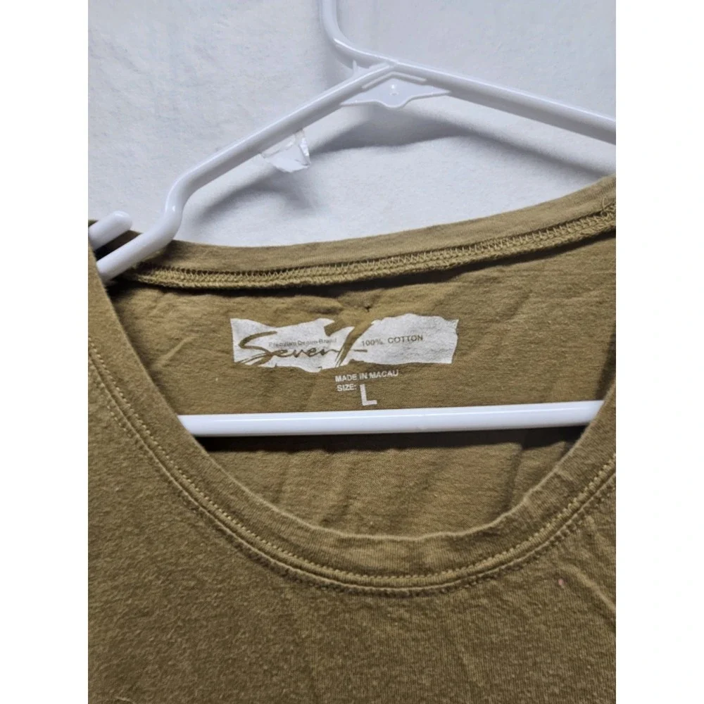 Seven7 Womens Large Y2k Babydoll T Hippie Boho Rockstar Closet Nostalgia - Picture 2 of 4